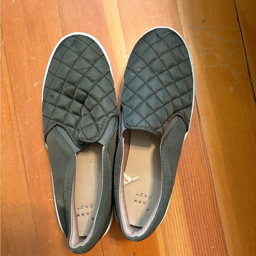 Quilted Slip-On Sneakers